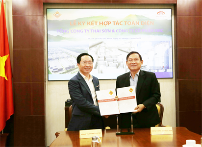 Ký kết thỏa thuận hợp tác toàn diện giữa Tổng công ty Thái Sơn với Công ty cổ phần VMC