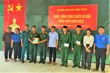 Phường 28, quận Bình Thạnh thực hiện tốt chính sách hậu phương Quân đội