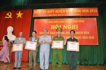 Huyện Đam Rông (Lâm Đồng): Nâng cao chất lượng huấn luyện sẵn sàng chiến đấu