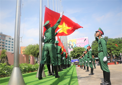Quân khu 7 bảo đảm chu đáo Giải bóng chuyền nam Quân đội các nước ASEAN