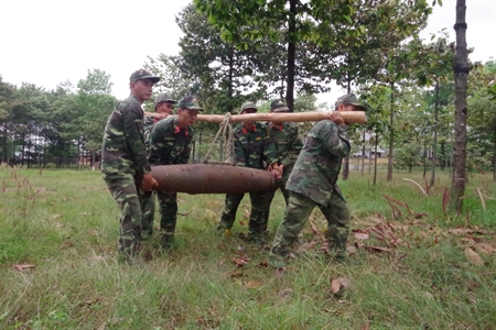 Thầm lặng lính Công binh